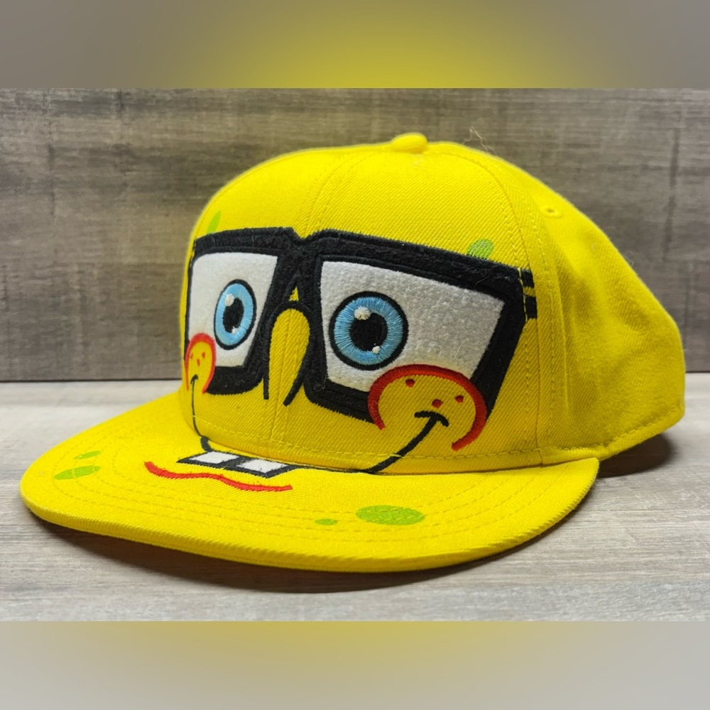 SpongeBob SquarePants Nickelodeon Embroidered Fitted Hat L/XL